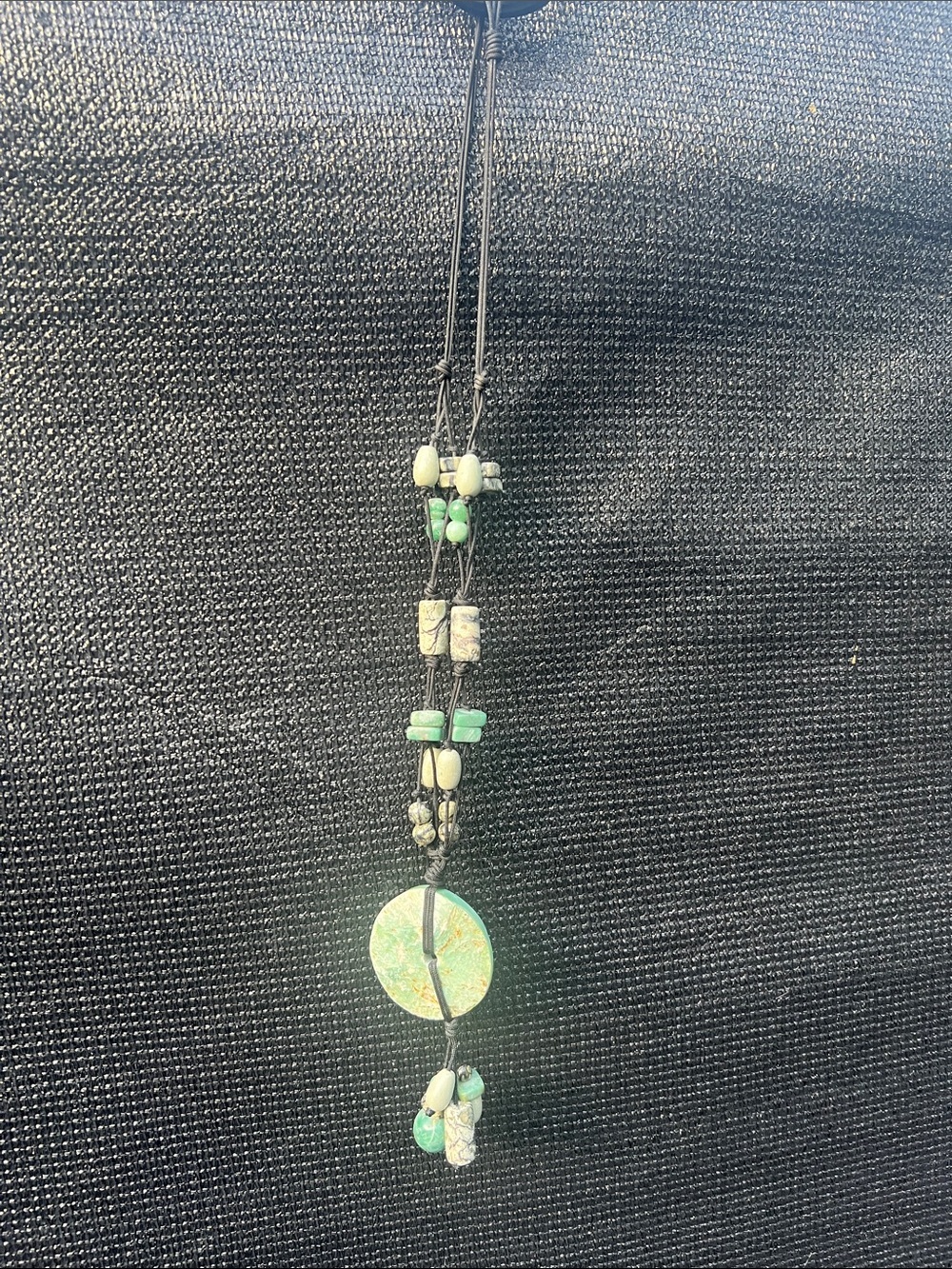 Handcrafted Jade Pendant Necklace - Women's Jewelry